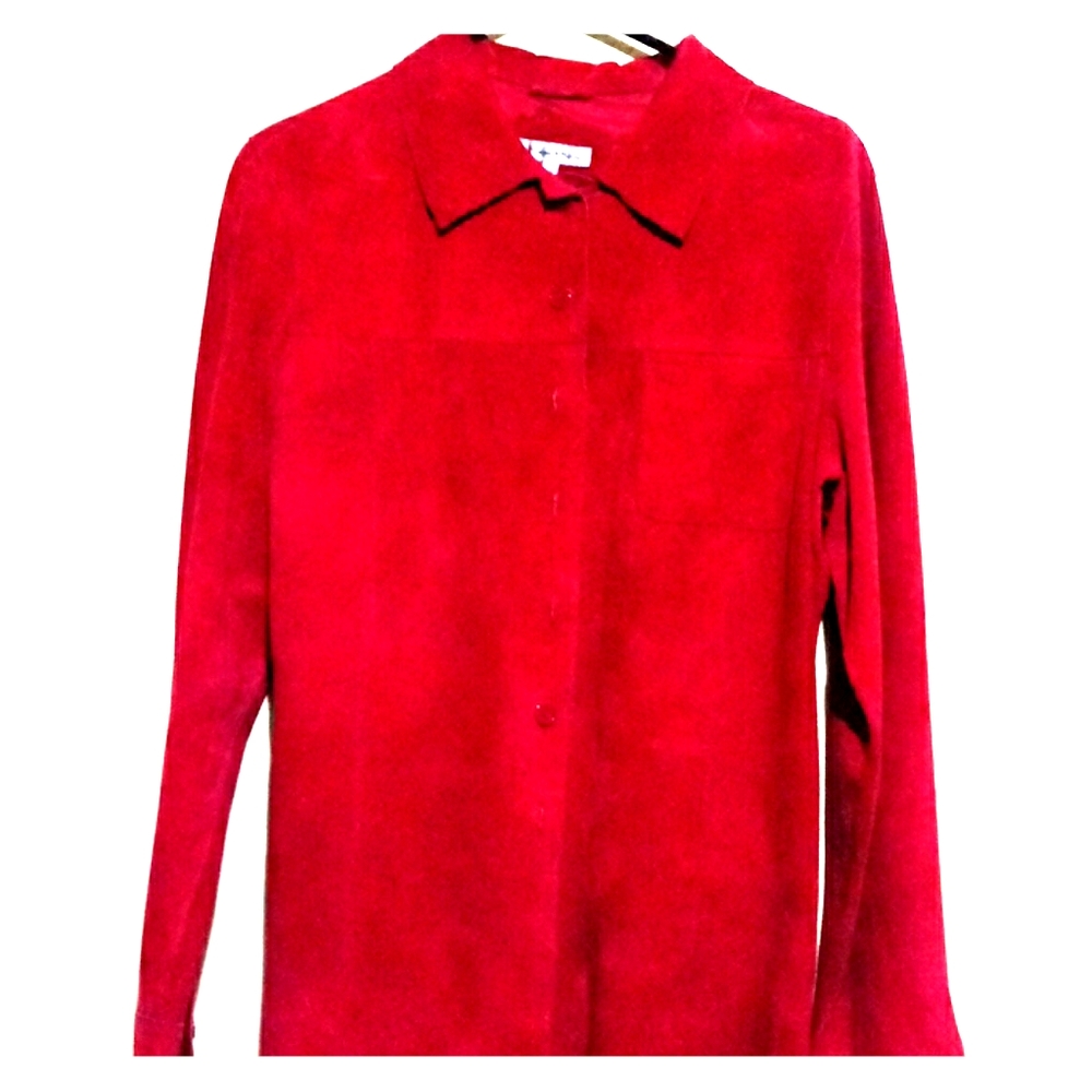 Suede shirt